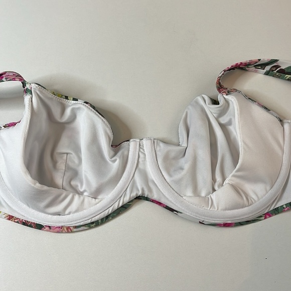 Victoria’s Secret Essential Tropical Bikini Bra Top Push Up No Padding 38C - Picture 8 of 8